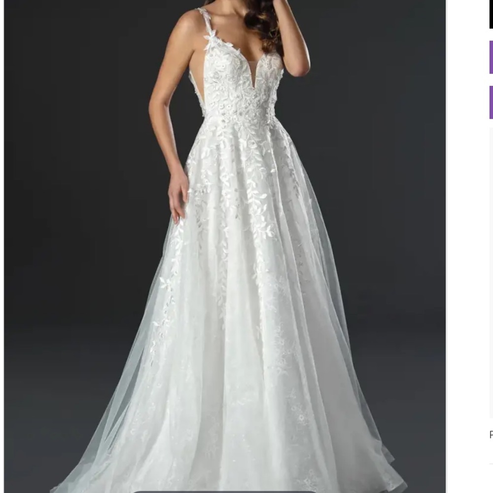 Stella - Style 22557 - Size 10 - off White/Nude